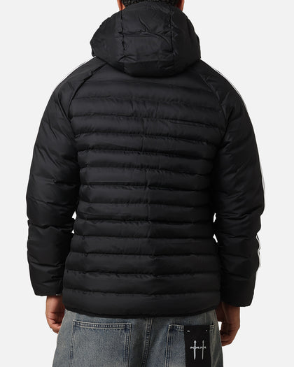 Adidas Padded Hooded Jacket Black/White
