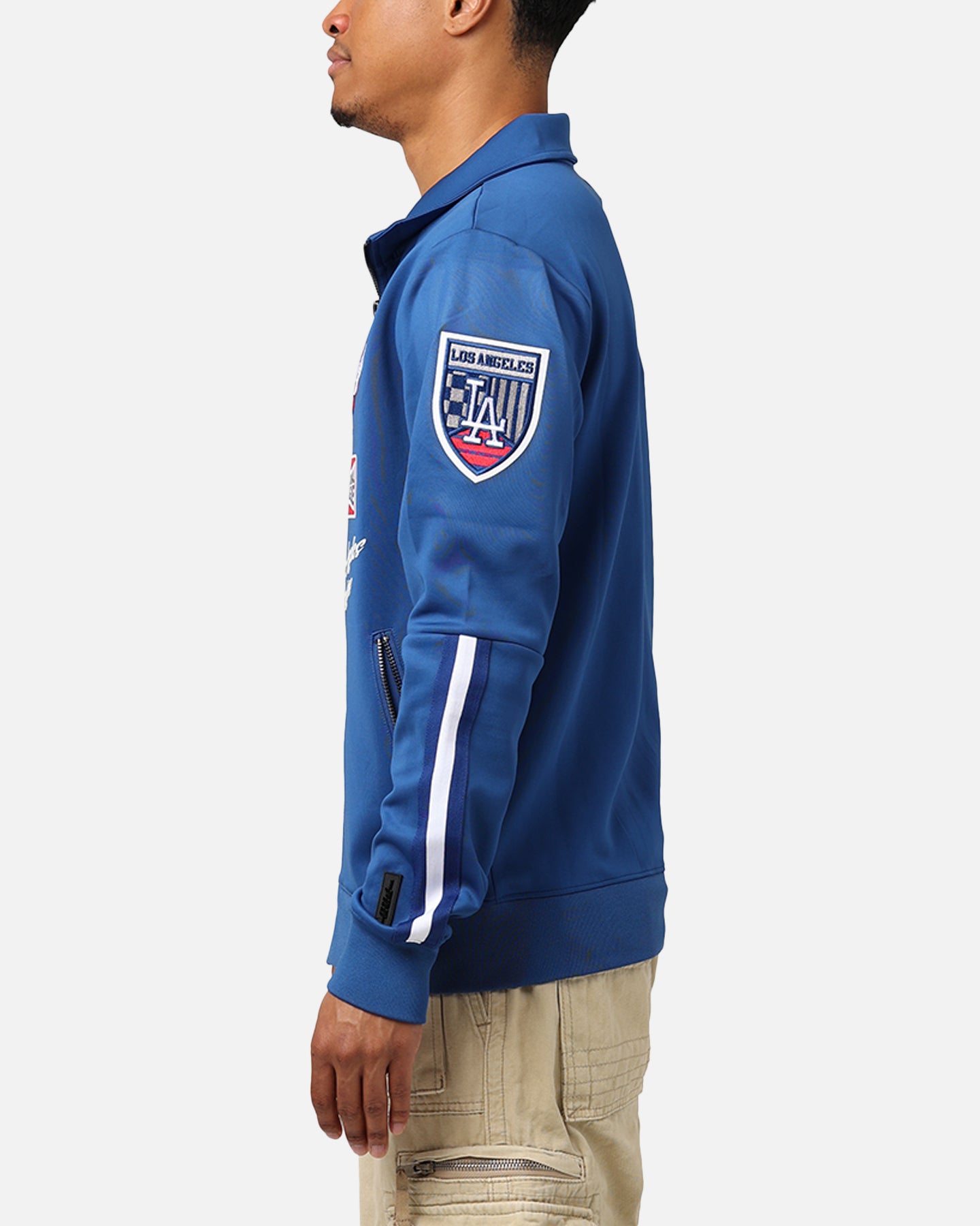 Pro Standard Los Angeles Dodgers Fast Lane Track Jacket Dodger