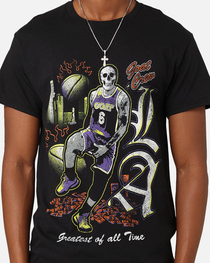 Goat Crew Big LA Baller T-Shirt Black
