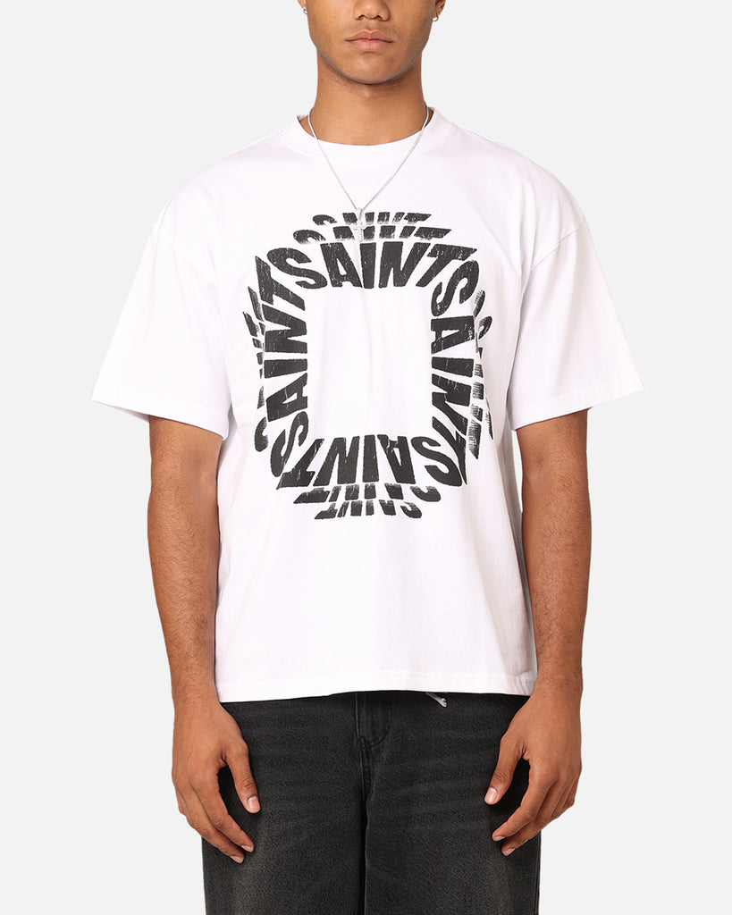 Saint Morta Rave Drop Shoulder T-Shirt White | Culture Kings US