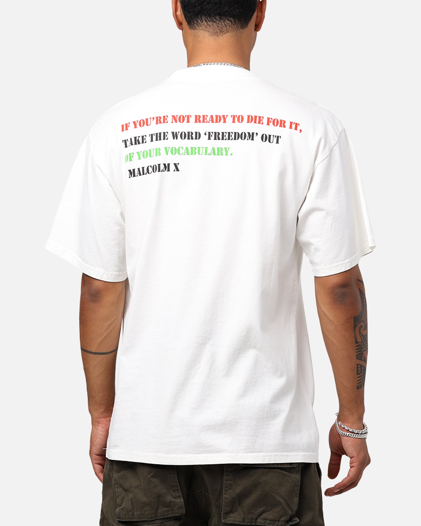 Philcos Malcolm X T-Shirt Cream | Culture Kings US