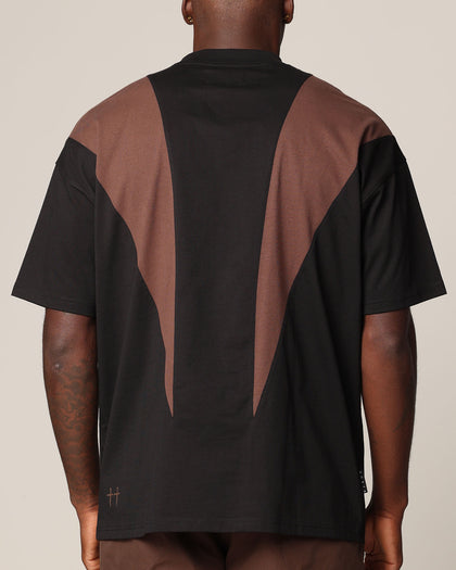 Saint Morta Rage Boxy T-Shirt Black/Brown
