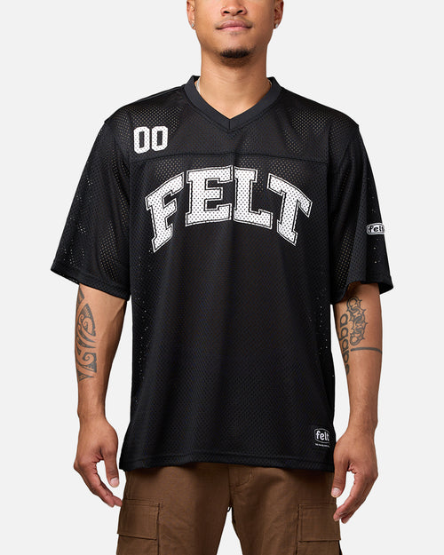 Felt Overtown Mesh Football Jersey Black