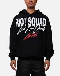 Loiter Riot Hoodie Black