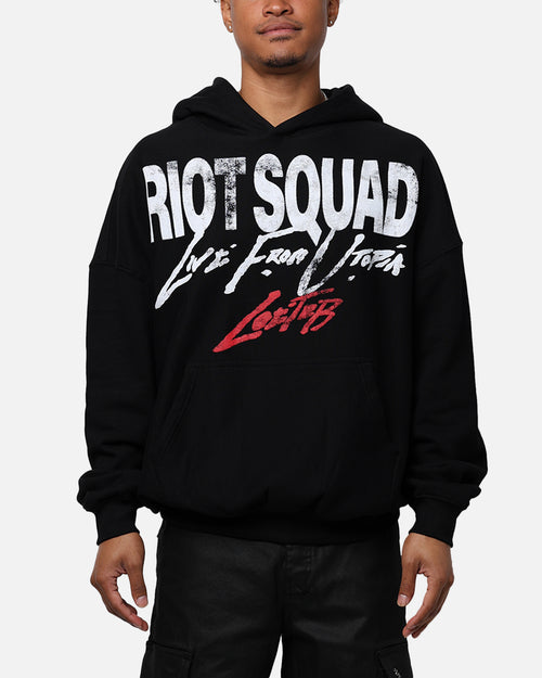 Loiter Riot Hoodie Black