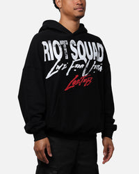 Loiter Riot Hoodie Black