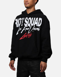Loiter Riot Hoodie Black