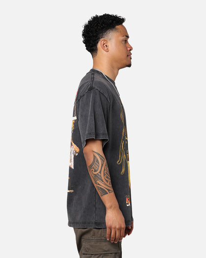 ID Supply Wiz Khalifa Smoke T-Shirt Washed Black