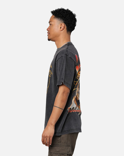 ID Supply Wiz Khalifa Smoke T-Shirt Washed Black