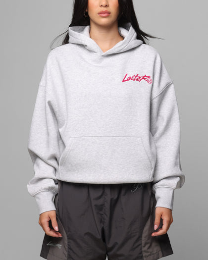 Loiter Chenille Premium Hoodie Grey Marle