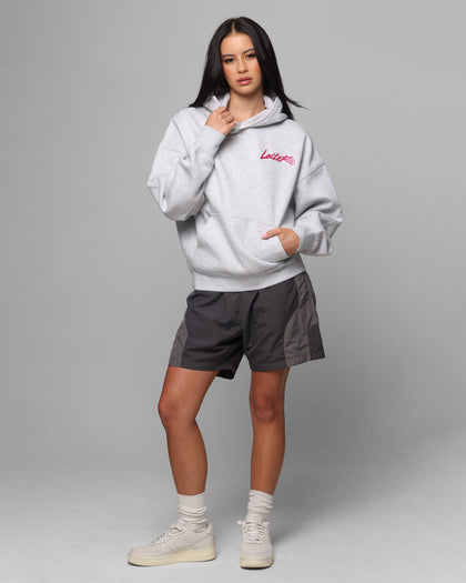 Loiter Chenille Premium Hoodie Grey Marle