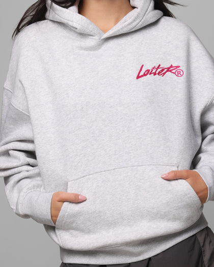 Loiter Chenille Premium Hoodie Grey Marle