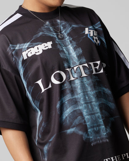 Loiter Ribcage Sports T-Shirt Black