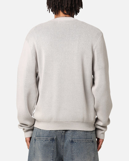 X-Large Fire Dice Knit Crewneck Cream