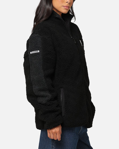 X-Large Fire Dice Reversible Sherpa Jacket Black