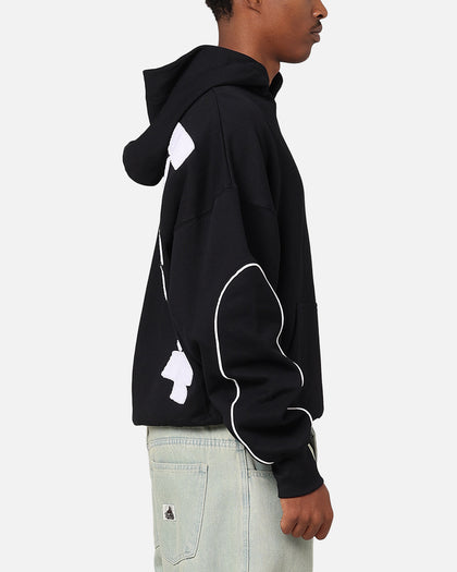Loiter Pin Line Premium Hoodie Black