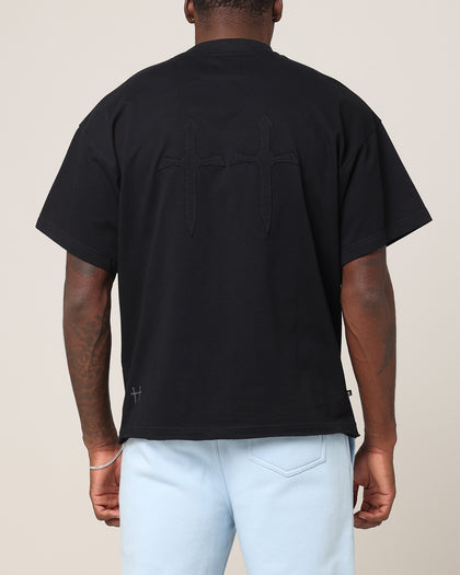 Saint Morta Dark Days Praetor T-Shirt Black/Black