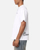 Carre Side Script Oversized T-Shirt White