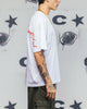 Carre Side Script Oversized T-Shirt White/Red