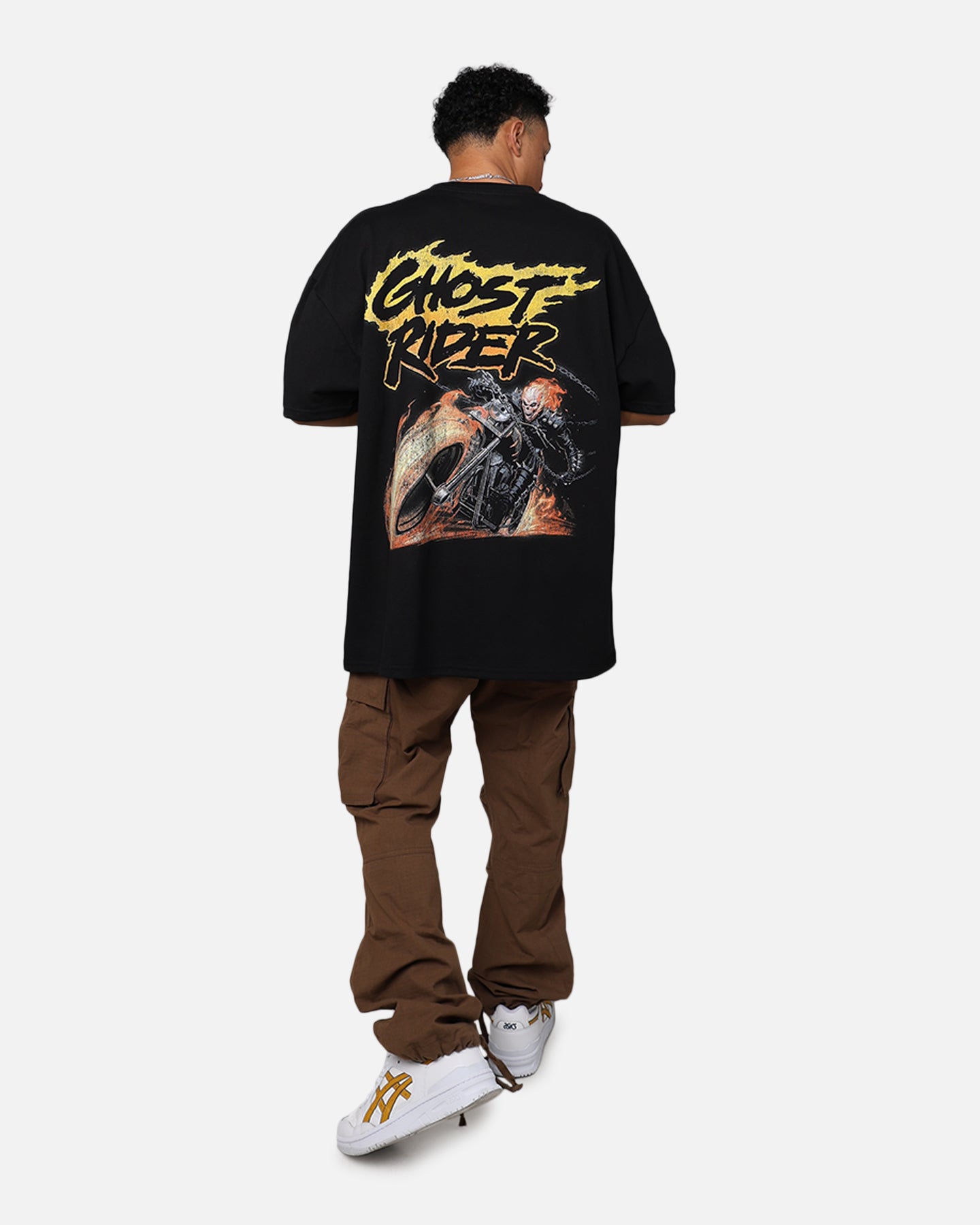 Marvel Ghost Rider Heavyweight T-Shirt Black | Culture Kings US
