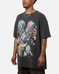 Vintage 73Studio X Kingdom Hearts Poster T-Shirt Black Wash