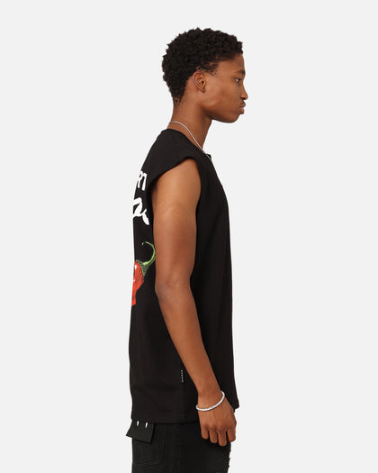 Saint Morta Chilli Fusion Muscle T-Shirt Black