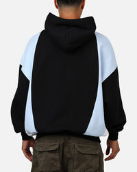 Carre C-Star Panel Oversized Hoodie Black/Blue/White