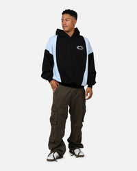 Carre C-Star Panel Oversized Hoodie Black/Blue/White