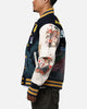 Lifted Anchors "Kournikova" Varsity Tennis Jacket Deep Navy