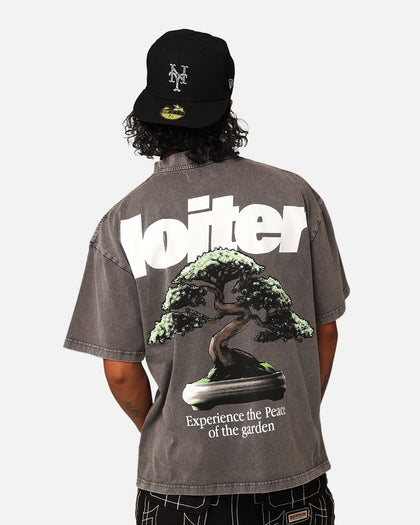 bonsai tree shirt Loiter Bonsai T-Shirt Charcoal