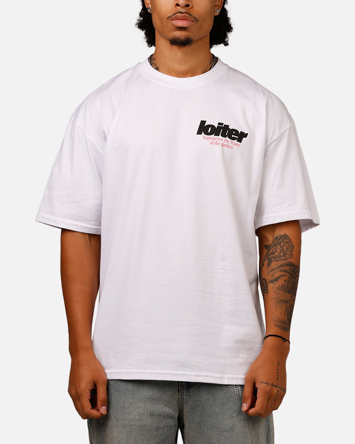 Loiter Bonsai T-Shirt White | Culture Kings US