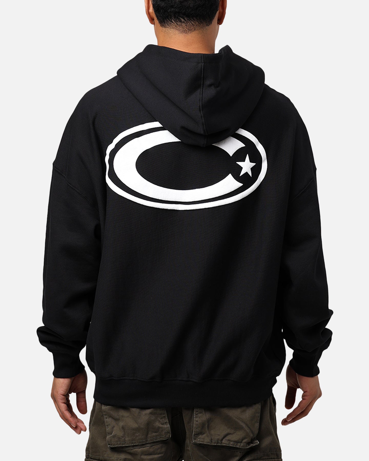 Carre C-Star Oversized Hoodie Black | Culture Kings US