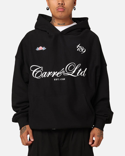Carré Le' Form Oversized Hoodie Black