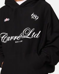Carré Le' Form Oversized Hoodie Black