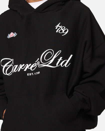 Carré Le' Form Oversized Hoodie Black