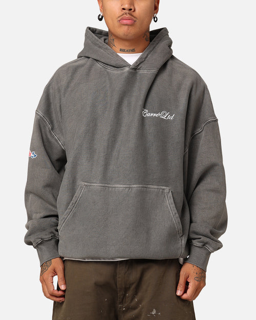 Carré Rosebud Oversized Hoodie Washed Charcoal