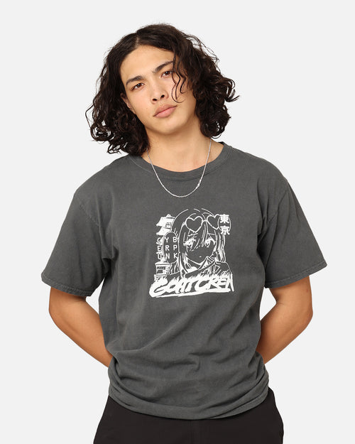 Goat Crew UWU Girl T-Shirt Off Black