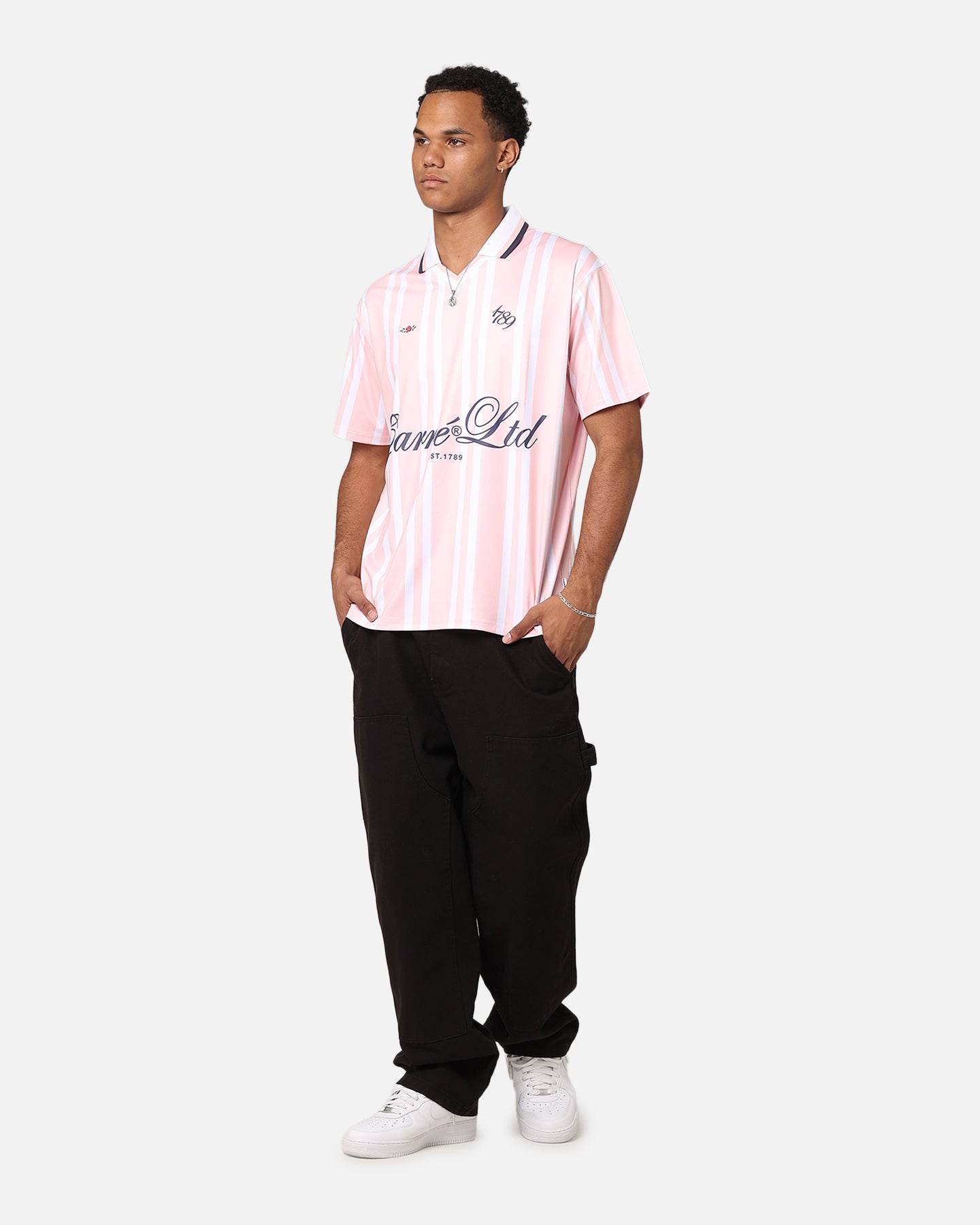 Carre Le'Form Football Jersey White/Pink | Culture Kings US