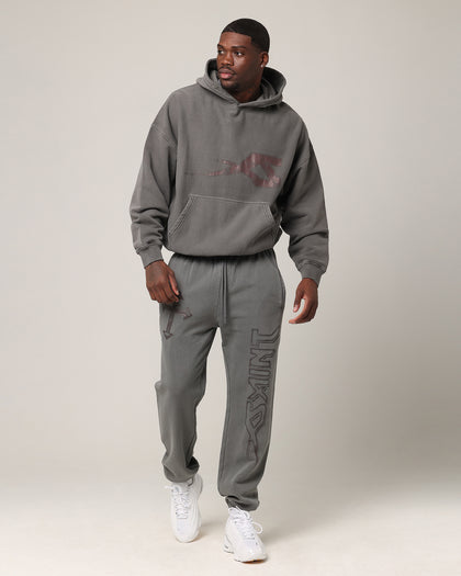 Saint Morta SSIX Vintage Hoodie Washed Charcoal