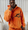 Saint Morta SSIX Vintage Hoodie Orange