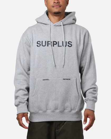 Daniel Patrick Surplus Logo Hoodie Grey