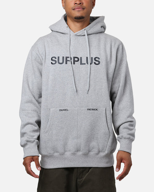 Daniel Patrick Surplus Logo Hoodie Grey