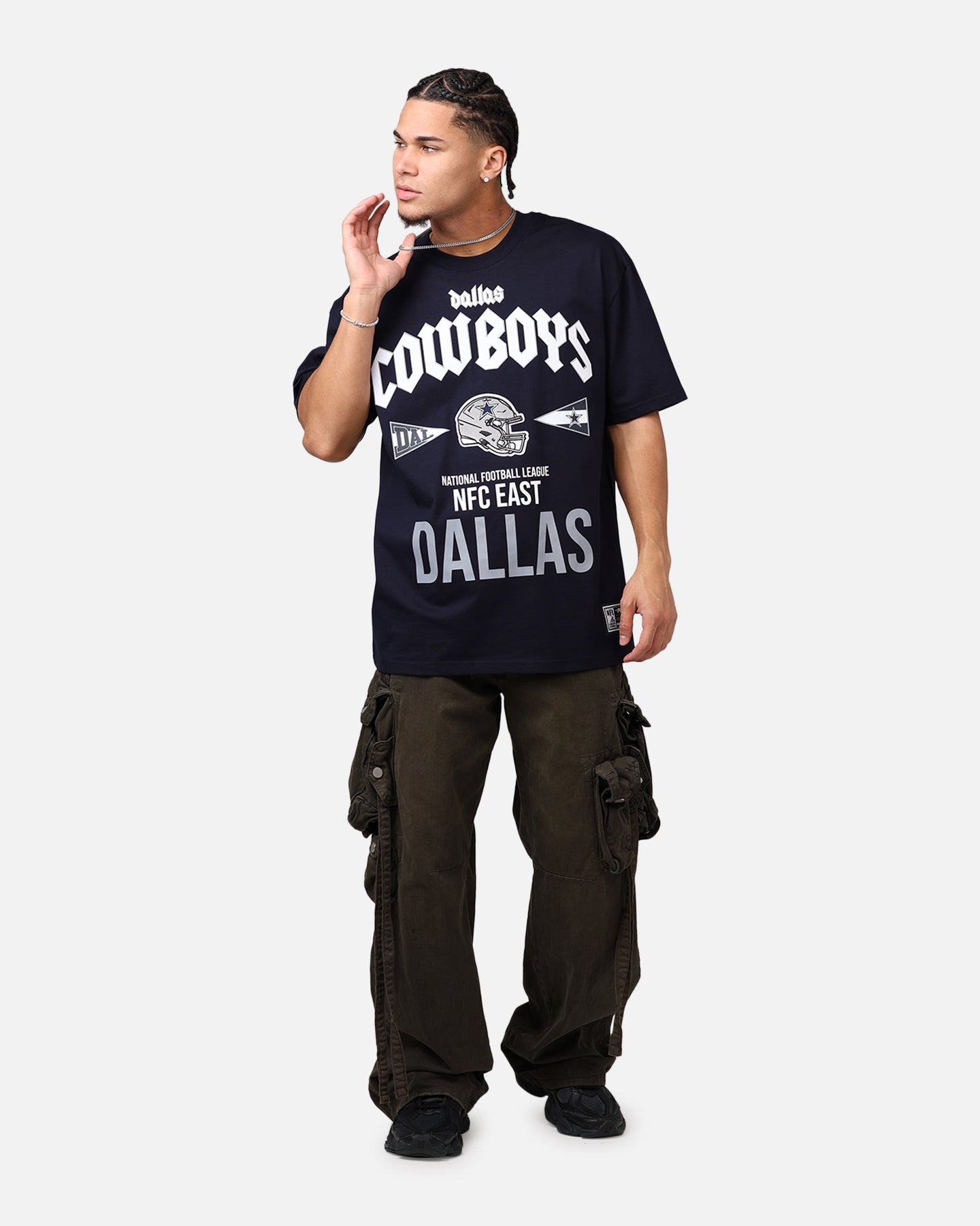 Pro Standard Dallas Cowboys City Tour CJ Drop T-Shirt Midnight