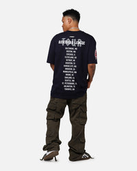 Pro Standard New York Yankees City Tour CJ Drop T-Shirt Midnight Navy