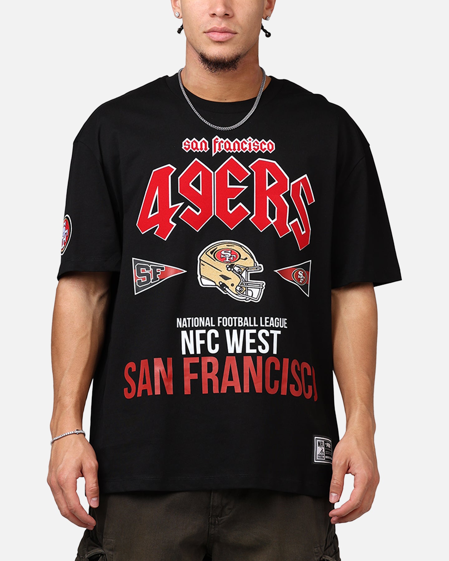 Pro Standard San Francisco 49ers City Tour CJ Drop T-Shirt Black