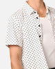 XXIII Daniel Cotton Button Up Shirt White/Navy