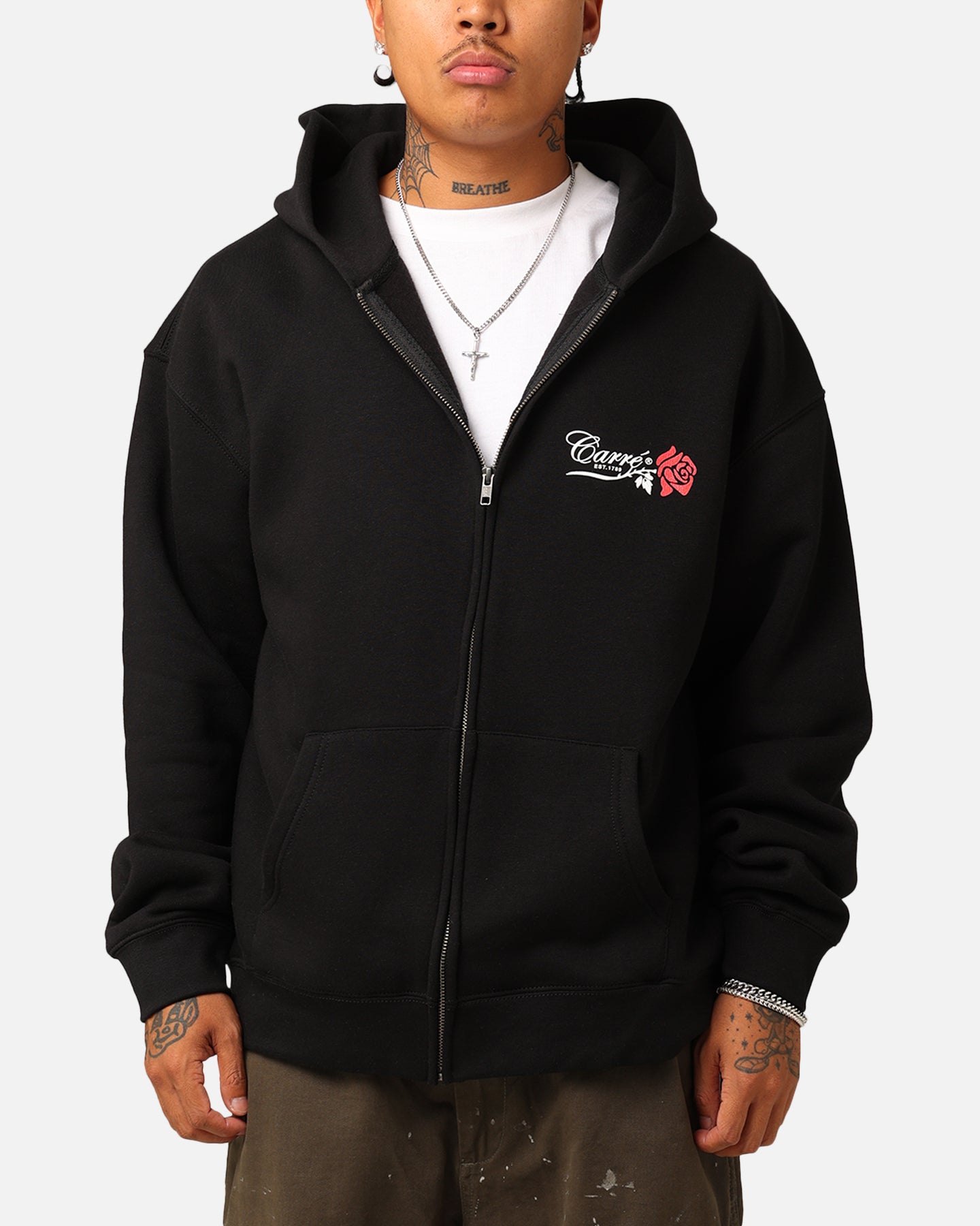 Carré Rara Full Zip Hoodie Black | Culture Kings US