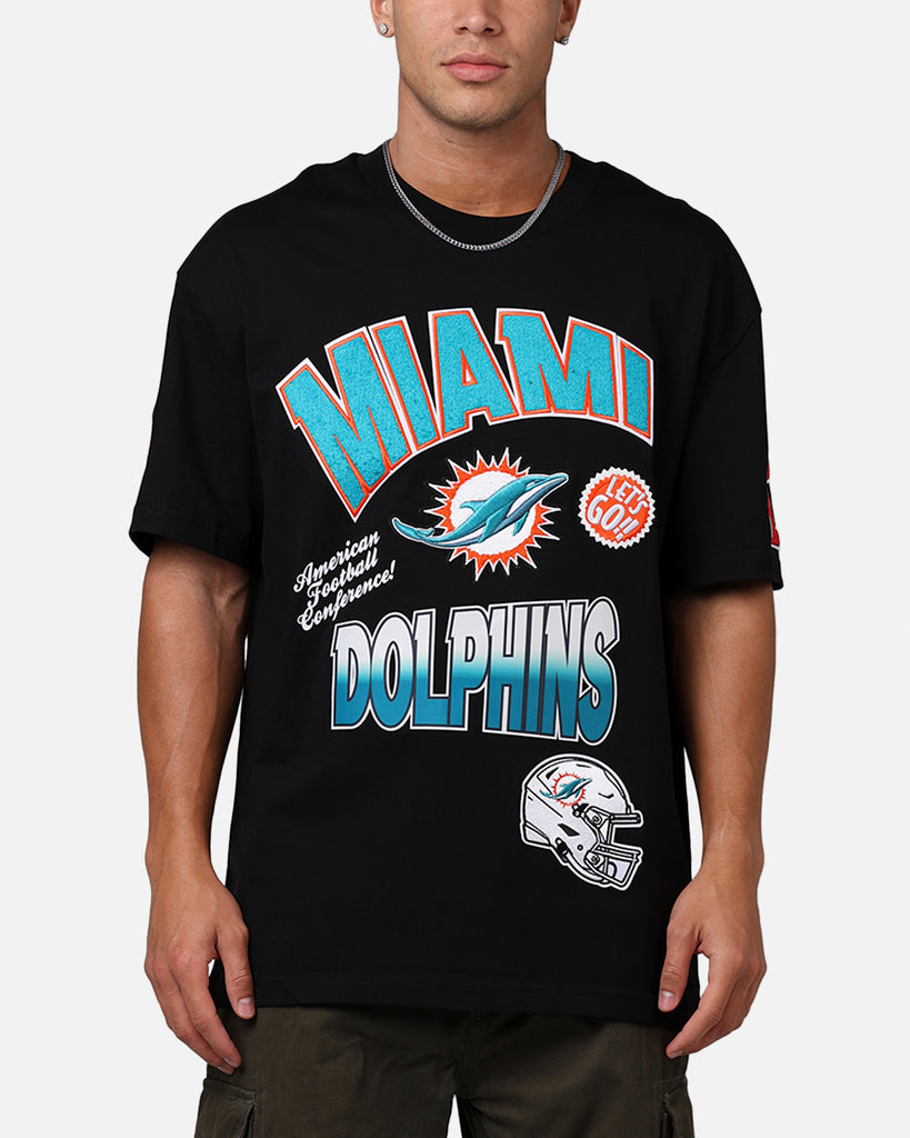 Pro Standard Miami Dolphins Turn It Up T-Shirt Black | Culture