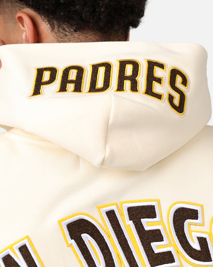 Pro Standard San Diego Padres Turn It Up Hoodie Cream