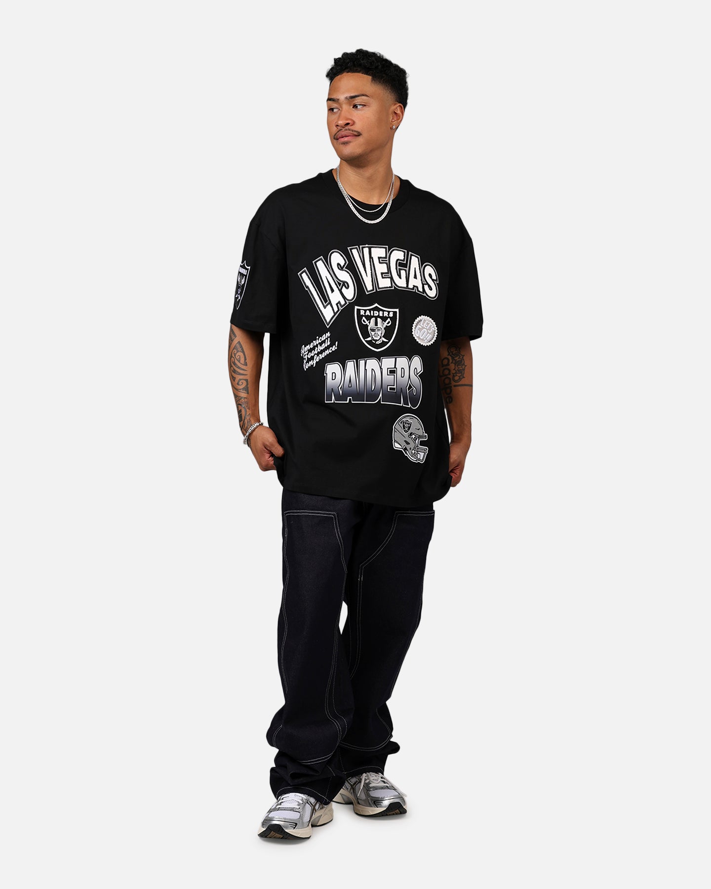 Pro Standard Las Vegas Raiders Turn It Up T-Shirt Black | Culture